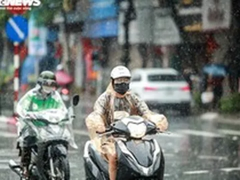 Tin mới nhất về đợt mưa to đến rất to tại Bắc Bộ
