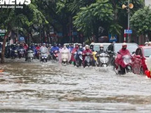 Dự báo mới nhất về đợt mưa to đến rất to tại Bắc Bộ