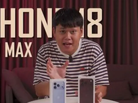 Đập hộp iPhone 18 Pro Max đỏ Burgundy sớm nhất, Duy Thẩm bóc trần một điểm trừ chí mạng