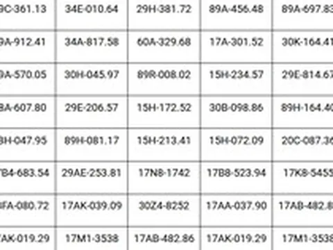 Công an đề nghị 148 chủ xe máy, ô tô vi phạm có biển số sau nhanh chóng đến nộp phạt nguội theo Nghị định 168