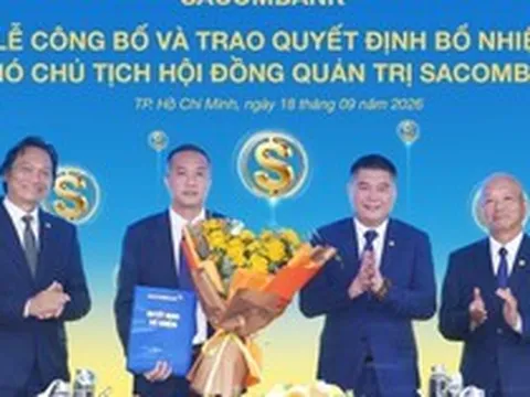 Ông Nguyễn Xuân Vũ được bầu làm Phó Chủ tịch HĐQT SACOMBANK