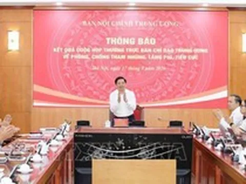 Kỷ luật 6 cán bộ diện Trung ương quản lý; khởi tố một số vụ án tham nhũng, tiêu cực đặc biệt nghiêm trọng trong lĩnh vực y tế, giáo dục, nông nghiệp, thủy sản...