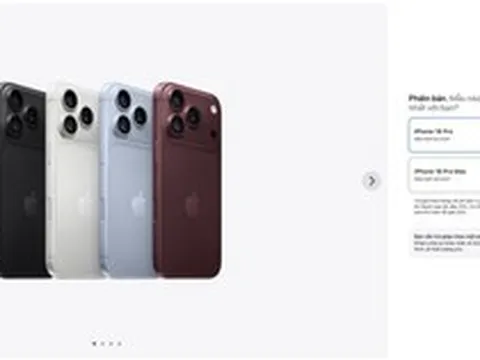 iPhone 18 Pro và 18 Pro Max đồng loạt lên kệ trên toàn cầu, Apple Store Online Việt Nam "cháy hàng" từ sớm