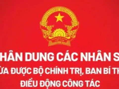 Chân dung các nhân sự vừa được Bộ Chính trị, Ban Bí thư điều động công tác