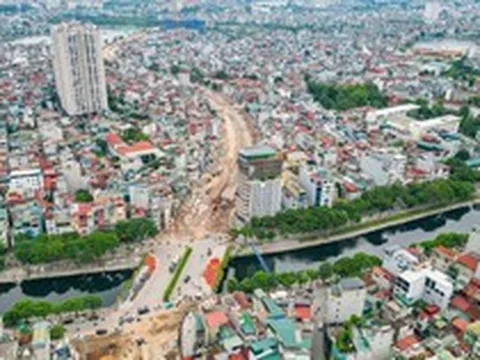 Toàn cảnh công trường Vành đai 2,5 tăng tốc thi công trước ngày về đích