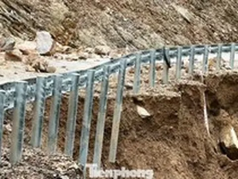 'Vỡ vụn' tuyến đường hơn 470 tỷ vừa thông xe được 3 tháng
