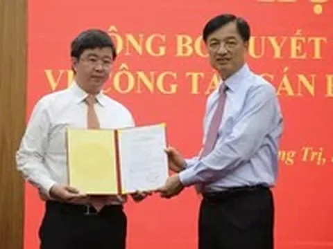Thứ trưởng Bộ Khoa học và Công nghệ Bùi Hoàng Phương được giới thiệu bầu làm Chủ tịch tỉnh Quảng Trị