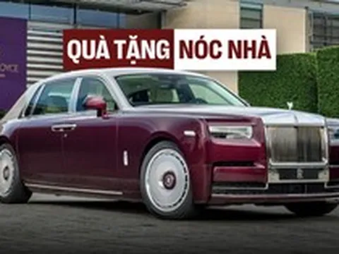 Ngắm Rolls-Royce Phantom Hummingbird: Độc bản đầu tiên dùng chất liệu vỏ bào ngư, chủ nhân mua xe để tặng 'nóc nhà'