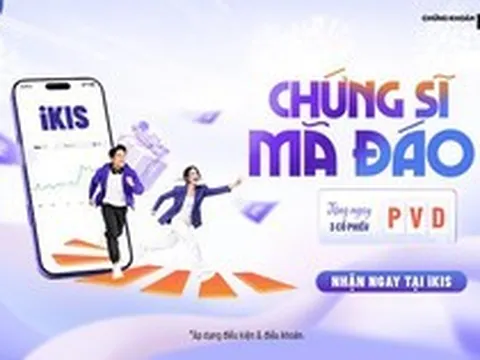 Mở mới tài khoản ký quỹ tại KIS, nhận thưởng 3 cổ phiếu