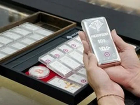Giá bạc sáng ngày 22/9 tại Ancarat, Sacombank, DOJI, Bảo Tín Mạnh Hải